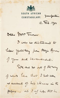Lot 250 - Baden-Powell (Sir Robert, 1st Baron, 1857-1941). Autograph Letter Signed