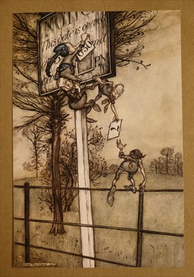 Lot 653 - Rackham (Arthur, illustrator). Peter Pan in Kensington Gardens, 1906