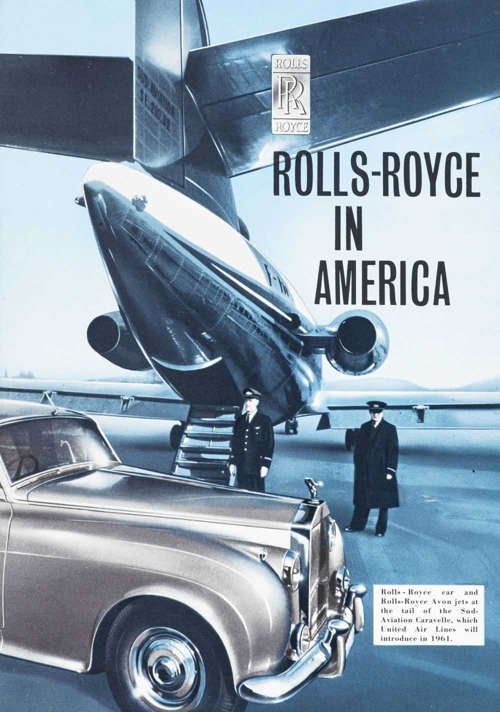 Lot 26 - Rolls-Royce. In America, advertising brochure, 1960