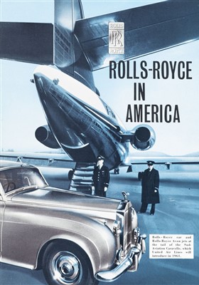 Lot 26 - Rolls-Royce. In America, advertising brochure, 1960