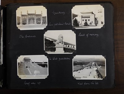 Lot 148 - China. A photograph album compiled by a naval officer, North China, 1931-33