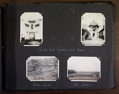 Lot 148 - China. A photograph album compiled by a naval officer, North China, 1931-33