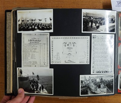 Lot 149 - China. A photograph album compiled by a British officer (China Station), 1933-34
