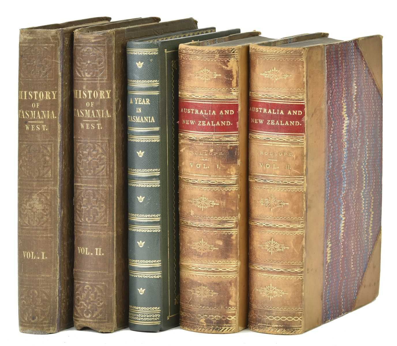 Lot 69 - West (John). The History of Tasmania, 1st edition, 1852, & others