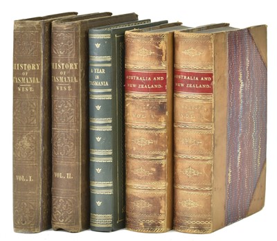 Lot 69 - West (John). The History of Tasmania, 1st edition, 1852, & others