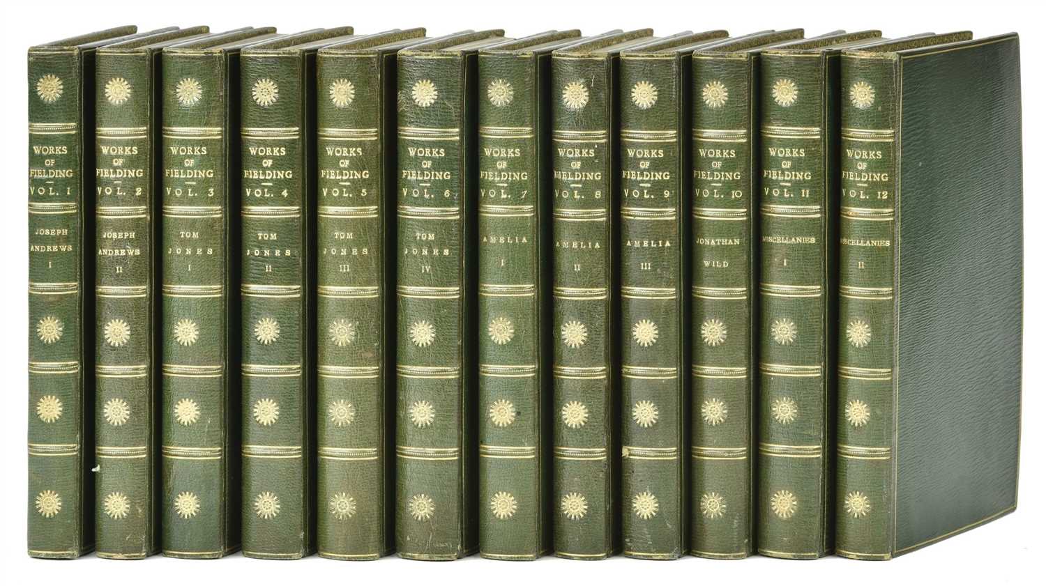 Lot 318 - Fielding (Henry). The Works, edited by George Saintsbury, 12 volumes, London: M.Dent & Co., 1893