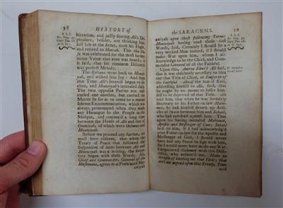 Lot 52 - Ockley (Smon). History of the Saracens, 2 volumes, 1st edition, 1708-18