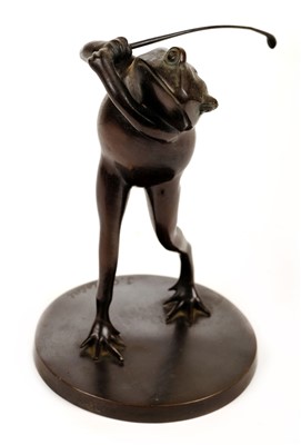 Lot 319 - Bronzes. A collection of bronze figures