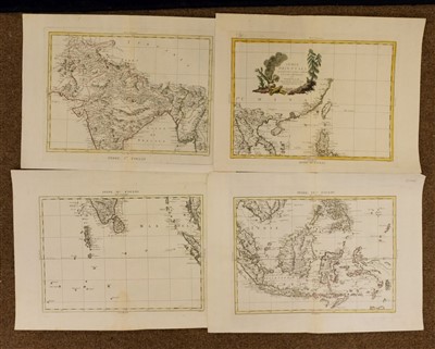 Lot 121 - China. Four various maps, 17th & 18th century