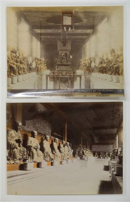 Lot 46 - China. A group of 10 photographs of Canton, c. 1870s