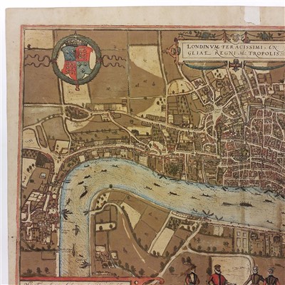 Lot 129 - London. Braun Georg & Hogenberg Frans). Londinium..., [1574 or later]