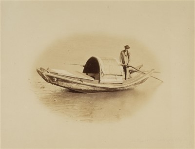 Lot 45 - China. Saunders (William, 1832-1892), A group of Shanghai boat scenes, c. 1860s