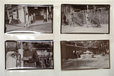 Lot 154 - China. A group of 37 photographs of people and scenes in Shanghai, circa 1900