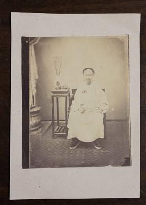Lot 47 - China. Full-length portraits of Peking women, late 1850s