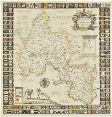 Lot 131 - Oxfordshire. Plot (Robert), map of Oxfordshire, circa 1677
