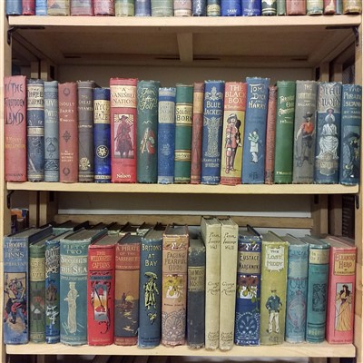 Lot 397 - Picture Cloth. A large collection of late 19th & early 20th century fiction