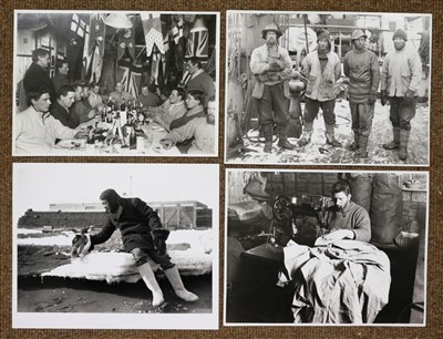 Lot 175 - Antarctica. Ponting (Herbert). Six photographs of the British Antarctic Expedition 1910-13