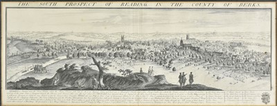 Lot 239 - Reading. Samuel & Nathaniel Buck, The South Prospect of Reading in the County of Berks, 1734