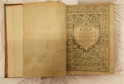 Lot 300 - Bible [English]. The Bible: That is the Holy Scriptures..., London: Robert Barker, 1610/1611