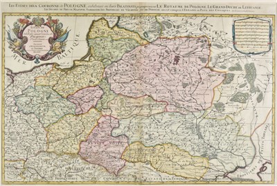 Lot 137 - Poland. Jaillot (Alexis-Hubert), Estats de Pologne, circa 1675