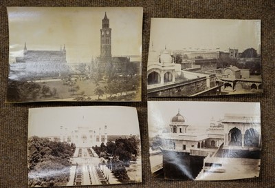 Lot 30 - India. A group of approximately 70 mostly albumen print views of India, c. 1860s/1890s