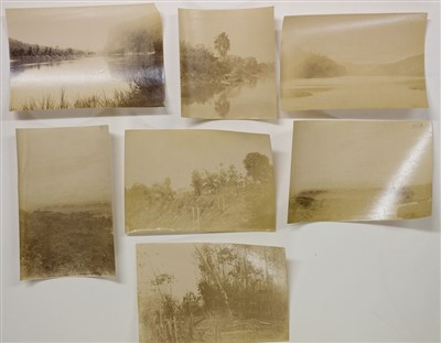 Lot 63 - Burma & Thailand. A group of 19 photographs of Burma and Thailand views, c. 1870