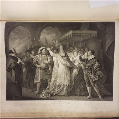 Lot 129 - Boydell (John & Josiah, publishers), Collection of Prints... of Shakespeare, 1803