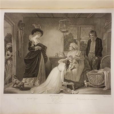 Lot 129 - Boydell (John & Josiah, publishers), Collection of Prints... of Shakespeare, 1803