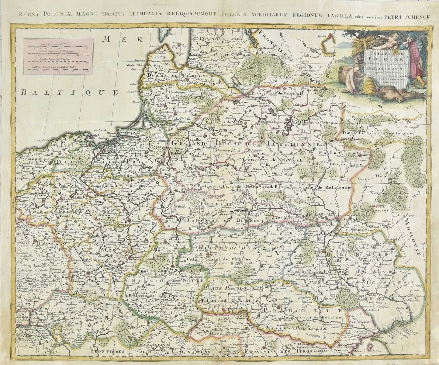 Lot 139 - Poland. Schenk (Pieter), Estats de Pologne, [1700 or later]