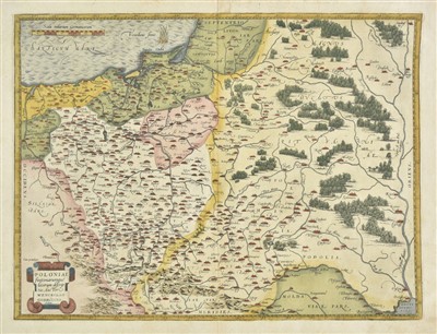 Lot 138 - Poland. Ortelius (Abraham), Poloniae..., [1570]