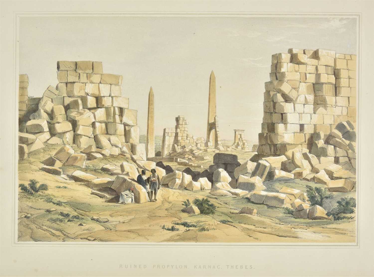 Lot 232 - Middle East and Egypt, Eleven lithographs, circa 1845
