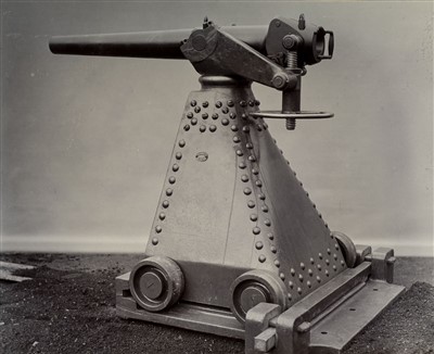 Lot 209 - Maxim Gun Catalogue. A photographic catalogue of Maxim guns and parts, circa 1900