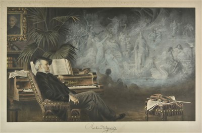 Lot 244 - Wagner (Richard). Schweniger (C.), circa 1890