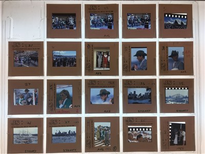 Lot 186 - British Royalty. Shelley (John, 1932-2013, press photographer). A collection of 198 slides, 1988