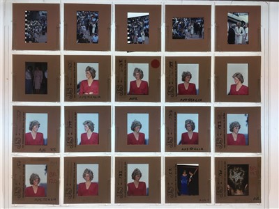 Lot 186 - British Royalty. Shelley (John, 1932-2013, press photographer). A collection of 198 slides, 1988