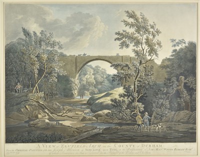 Lot 241 - Stadler (Joseph Constantine, active 1780-1812). Tanfield Arch, circa 1805