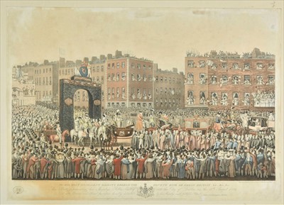 Lot 224 - Havell (Robert), George IV's Visit to Dublin, 1823