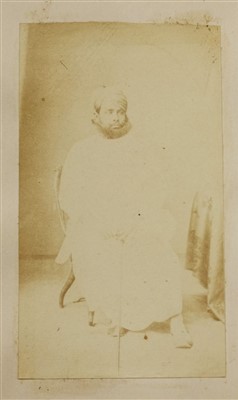 Lot 361 - India. Photographs of Indian rulers [Muraqqa' Jahan Numa], c.1880