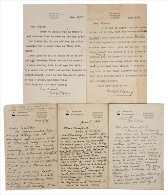 Lot 840 - Kipling (Rudyard). The Irish Guards in the Great War, 2 volumes, 1st edition, 1923