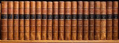 Lot 355 - Bindings. Oeuvres de Chateaubriand, 20 volumes in ten, Paris, 1857