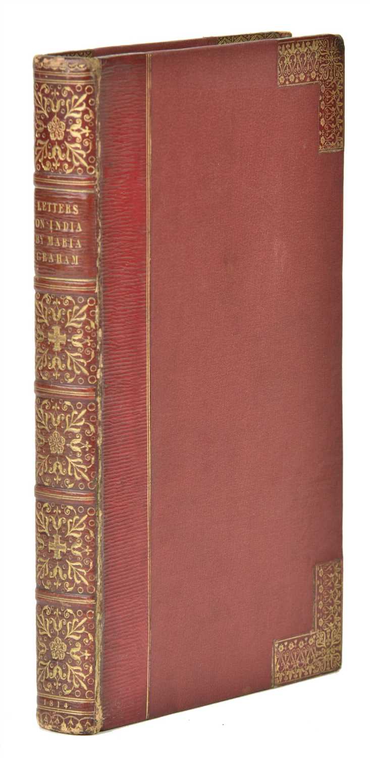 Lot 26 - Graham (Maria). Letters on India, 1st edition, 1814, ex libris William Beckford