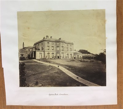 Lot 12 - Scotland. A group of photographs relating to Scottish estates, c. 1860s