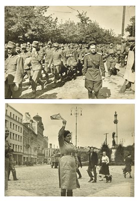 Lot 121 - Russia. A group of approximately 60 photographs, circa 1915-45