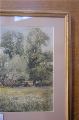 Lot 423 - Stannard (Henry John Sylvester, 1870-1951). The Back of a Farm at Riseley, Bedfordshire