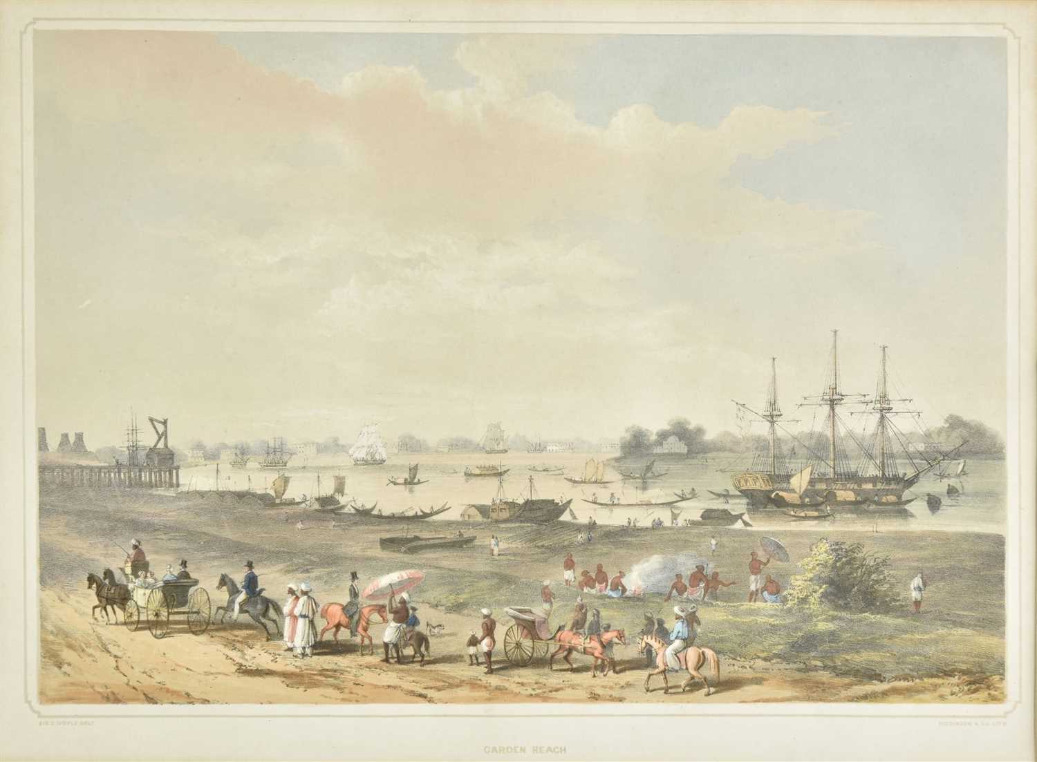 Lot 208 - Calcutta. D'Oyly (Sir Charles), Garden Reach, circa 1848