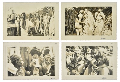 Lot 126 - South Africa. A group of 50 photographs relating to the Xhosa Tribe of South Africa, 1930s