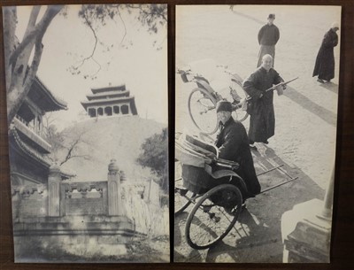 Lot 145 - China. Henderson (William, 1903-1993). A group of 9 photographs of Peking subjects, 1928-30