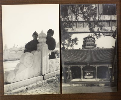 Lot 145 - China. Henderson (William, 1903-1993). A group of 9 photographs of Peking subjects, 1928-30