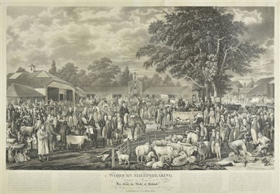 Lot 165 - Garrard (George). Woburn Sheepshearing, 1811