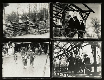 Lot 245 - Munkacsi (Martin, 1896-1963). Four contact prints on one sheet, circa 1930s, printed circa 1960